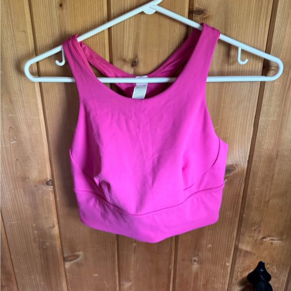 lululemon athletica crop tank racerback. Wore once size 8